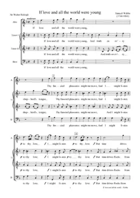 If love and all the world were young