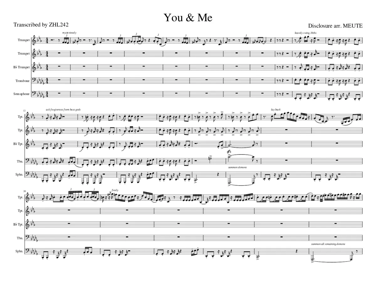 You & Me - Page 1