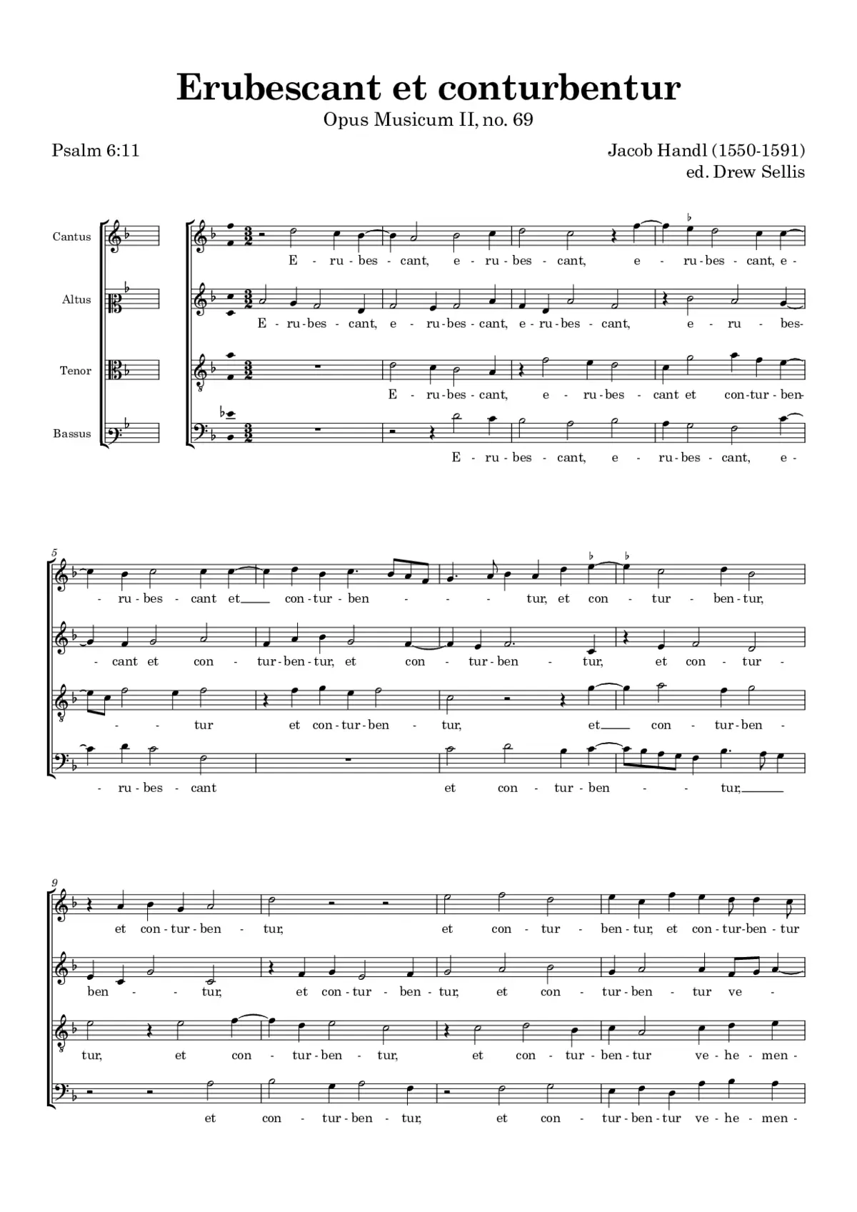 Erubescant et conturbentur - Page 1