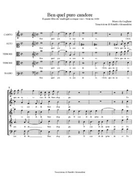 Ben quel puro candore