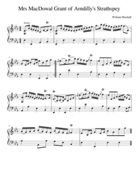 Mrs MacDowal Grant of Arndilly's Strathspey