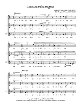 Ecce sacerdos magnus