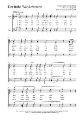 Der frohe Wandersmann