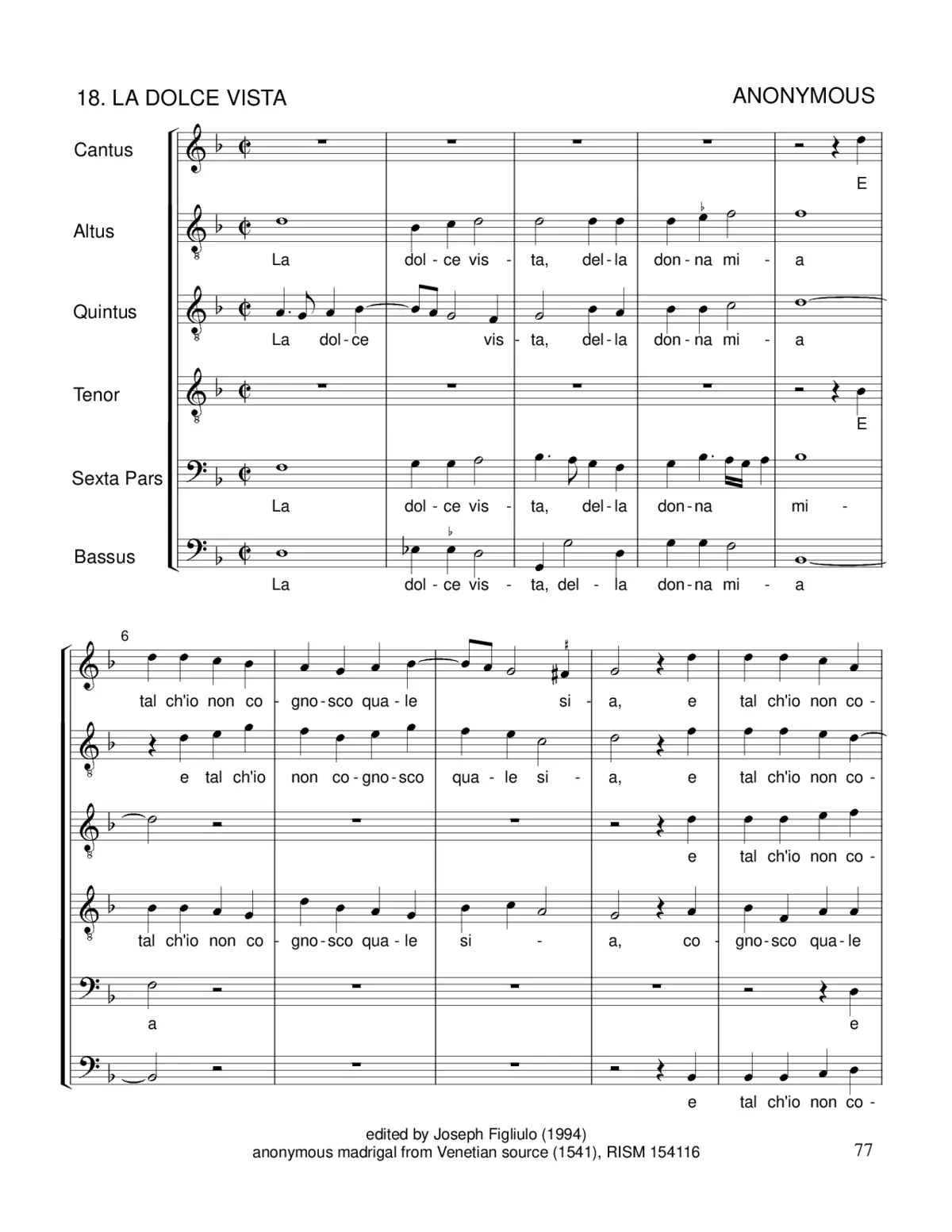 La dolce vista - Page 1