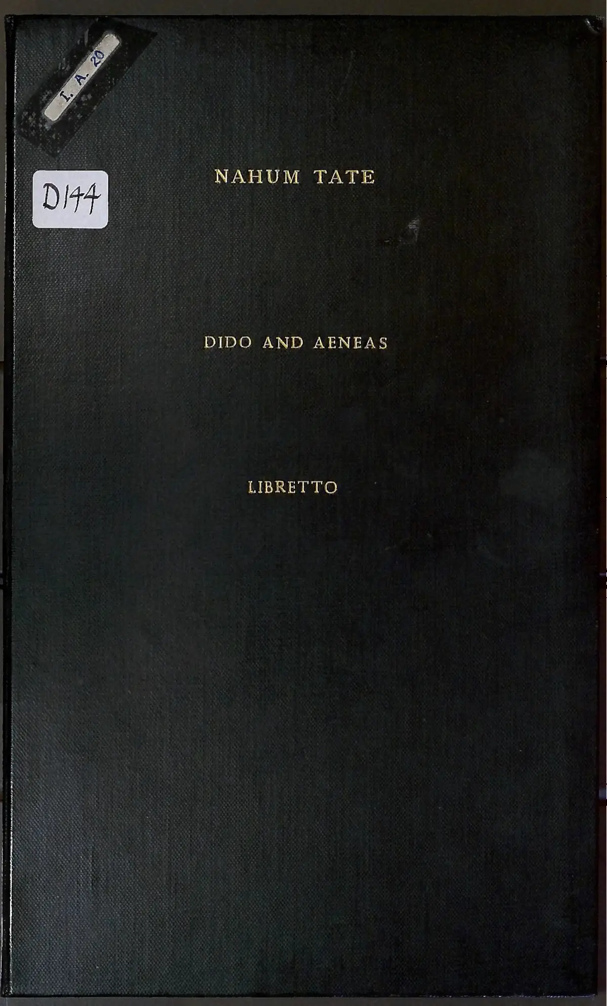 Dido and Aeneas - Page 1