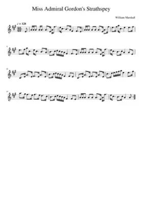 Miss Admiral Gordon's Strathspey