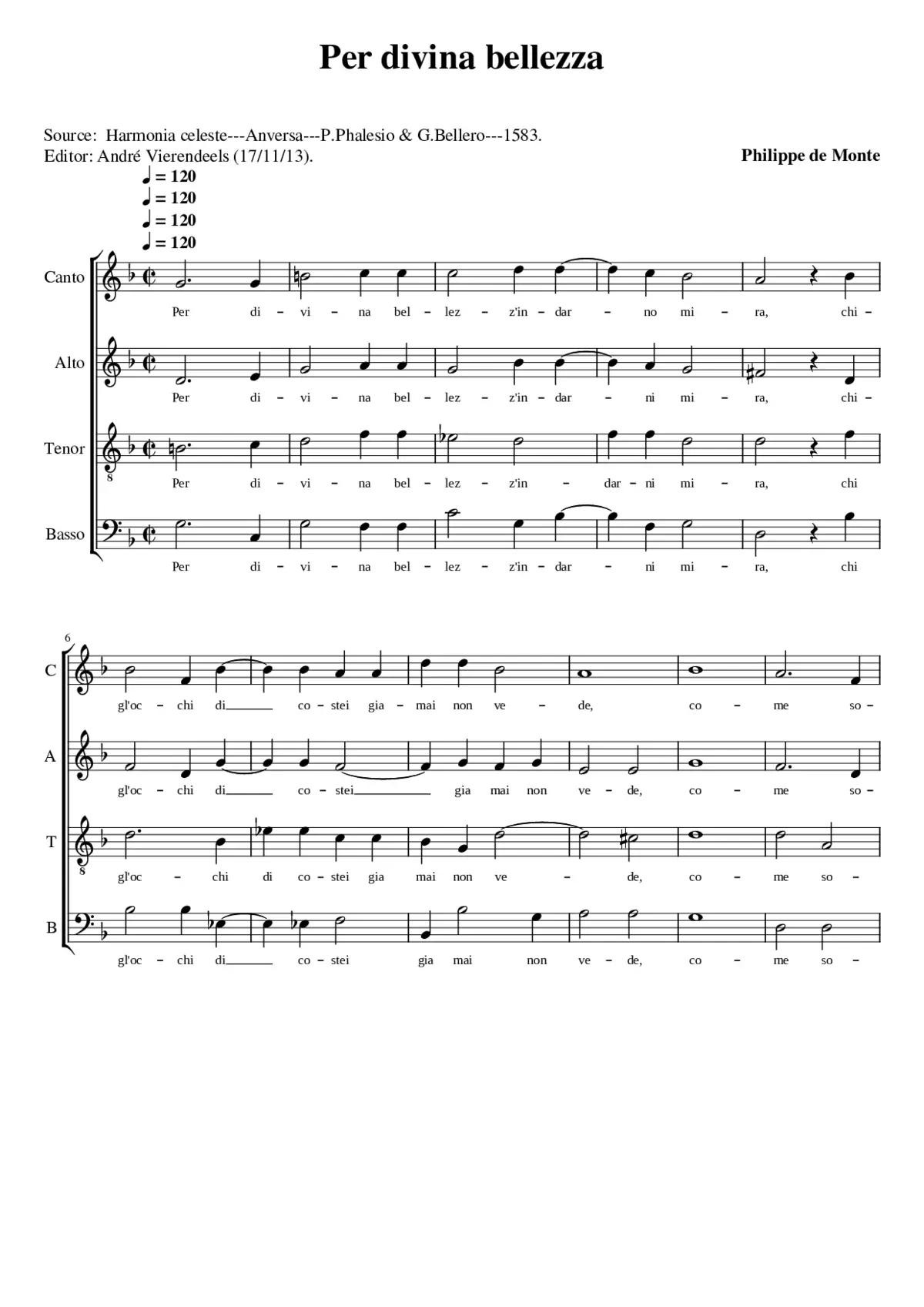 Per divina bellezza - Page 1