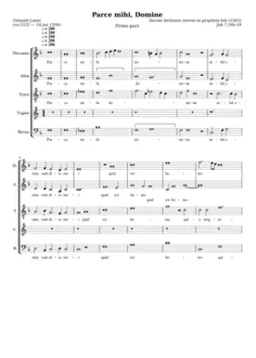 Parce mihi (2nda pars Peccavi quid faciam)