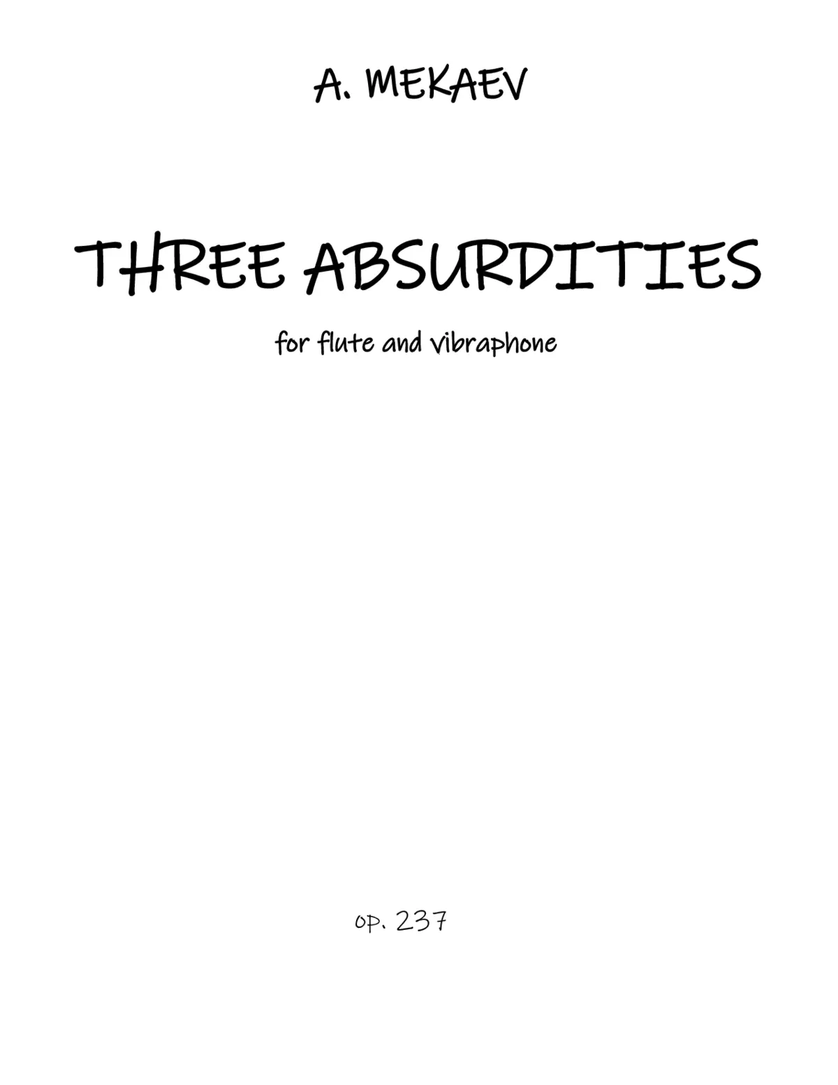 3 Absurdities - Page 1
