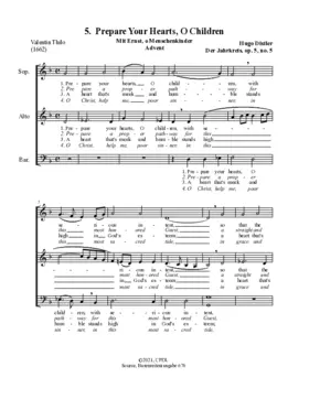 Mit Ernst, o Menschenkinder