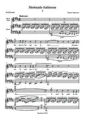 Sérénade italienne