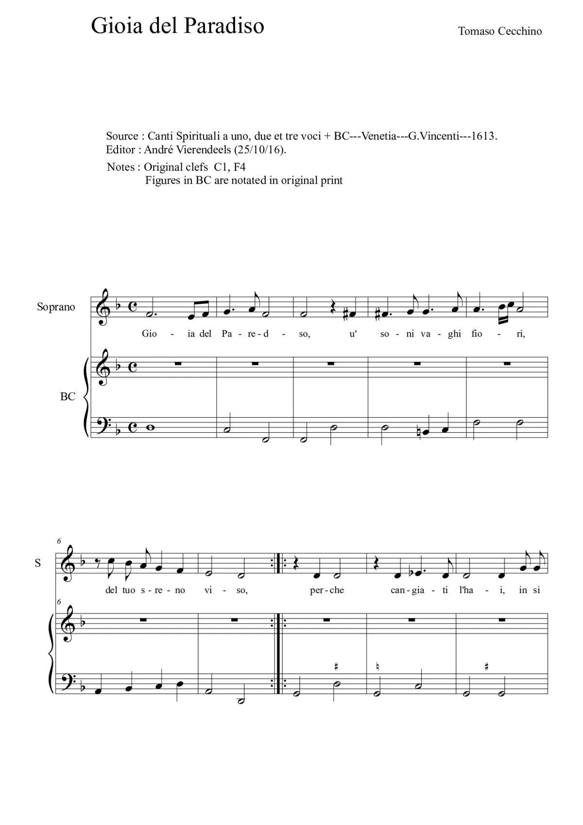 Gioia del Paradiso - Page 1