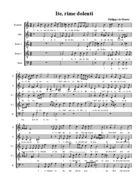 Ite, rime dolenti