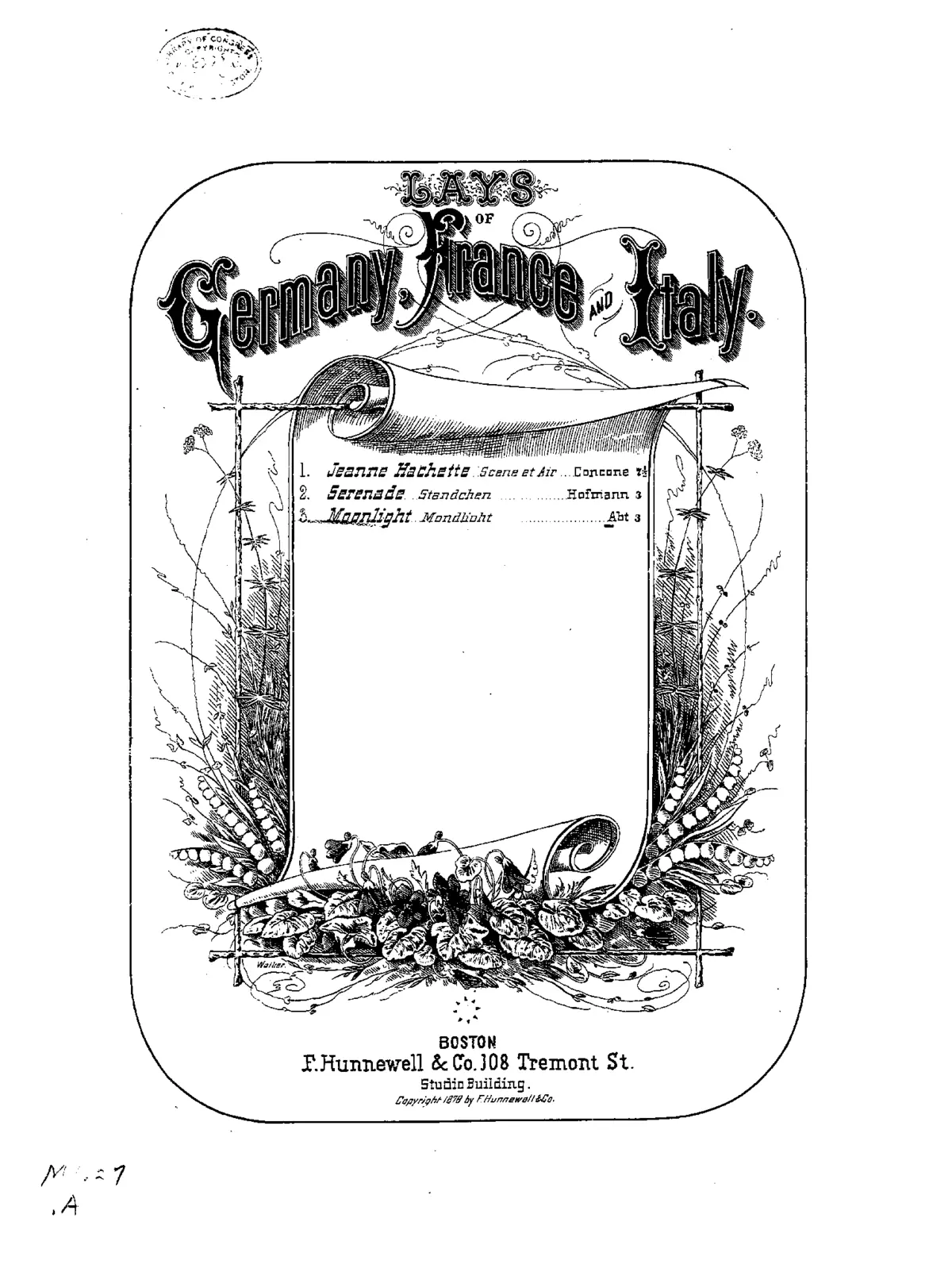 Drei Lieder f. B. m. Pfte - Page 1