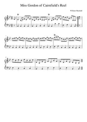 Miss Gordon of Cairnfield's Reel