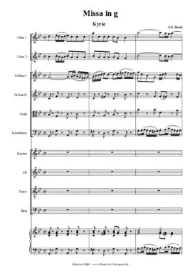 Missa in g minor, BWV 235