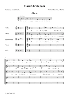 Mass 'Christe Jesu'