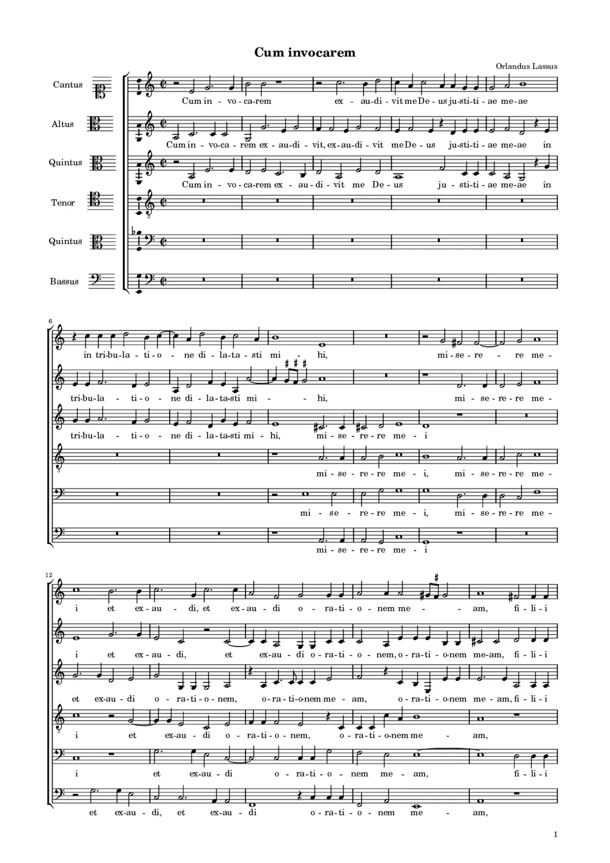 Cum invocarem - Page 1