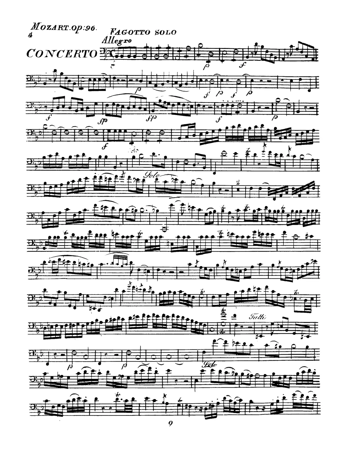 Bassoon Concerto - Page 1
