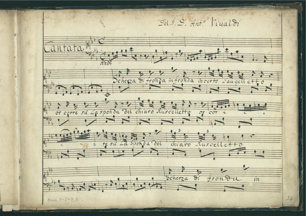 Scherza di fronda in fronda - Page 1