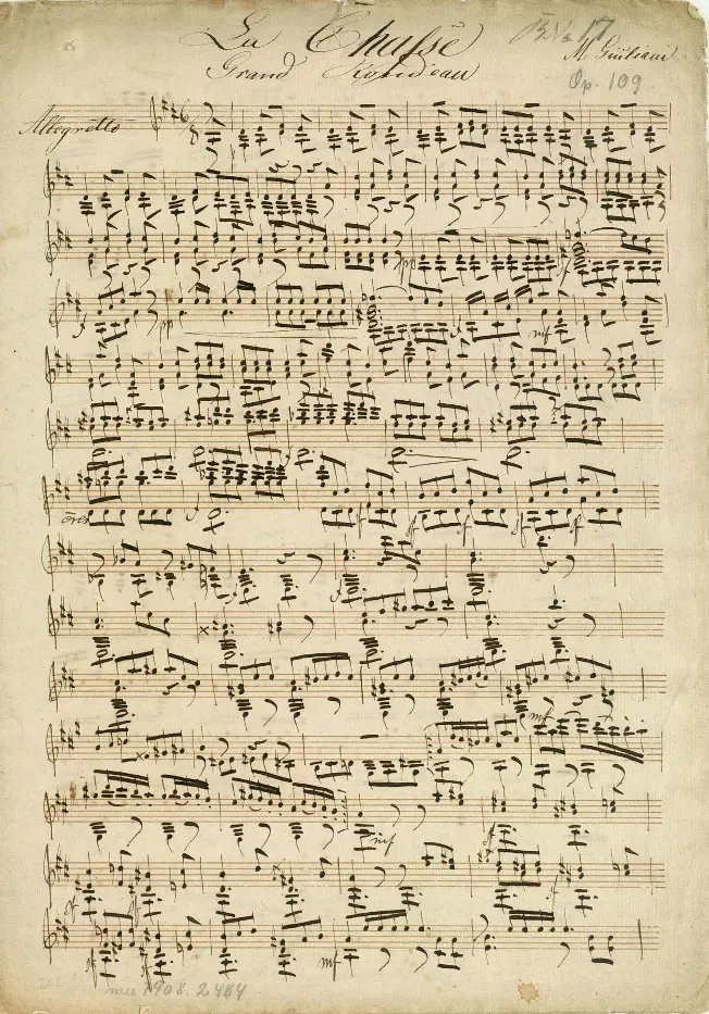 La Caccia, Op.109 - Page 1