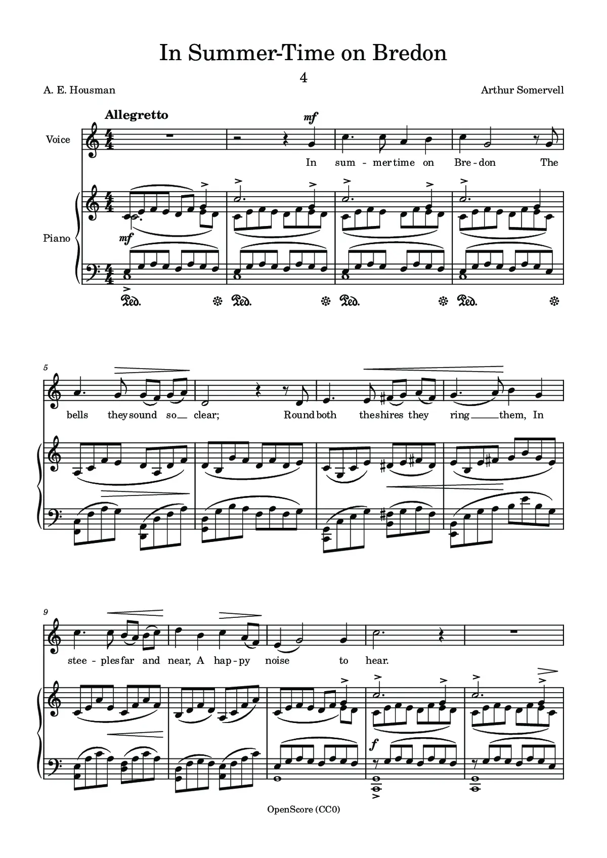 In Summer-time on Bredon - Page 1