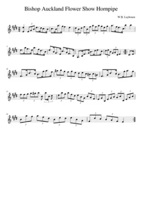 Bishop Auckland Flower Show Hornpipe