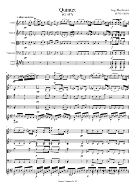 Guitar Quintet in B-flat major