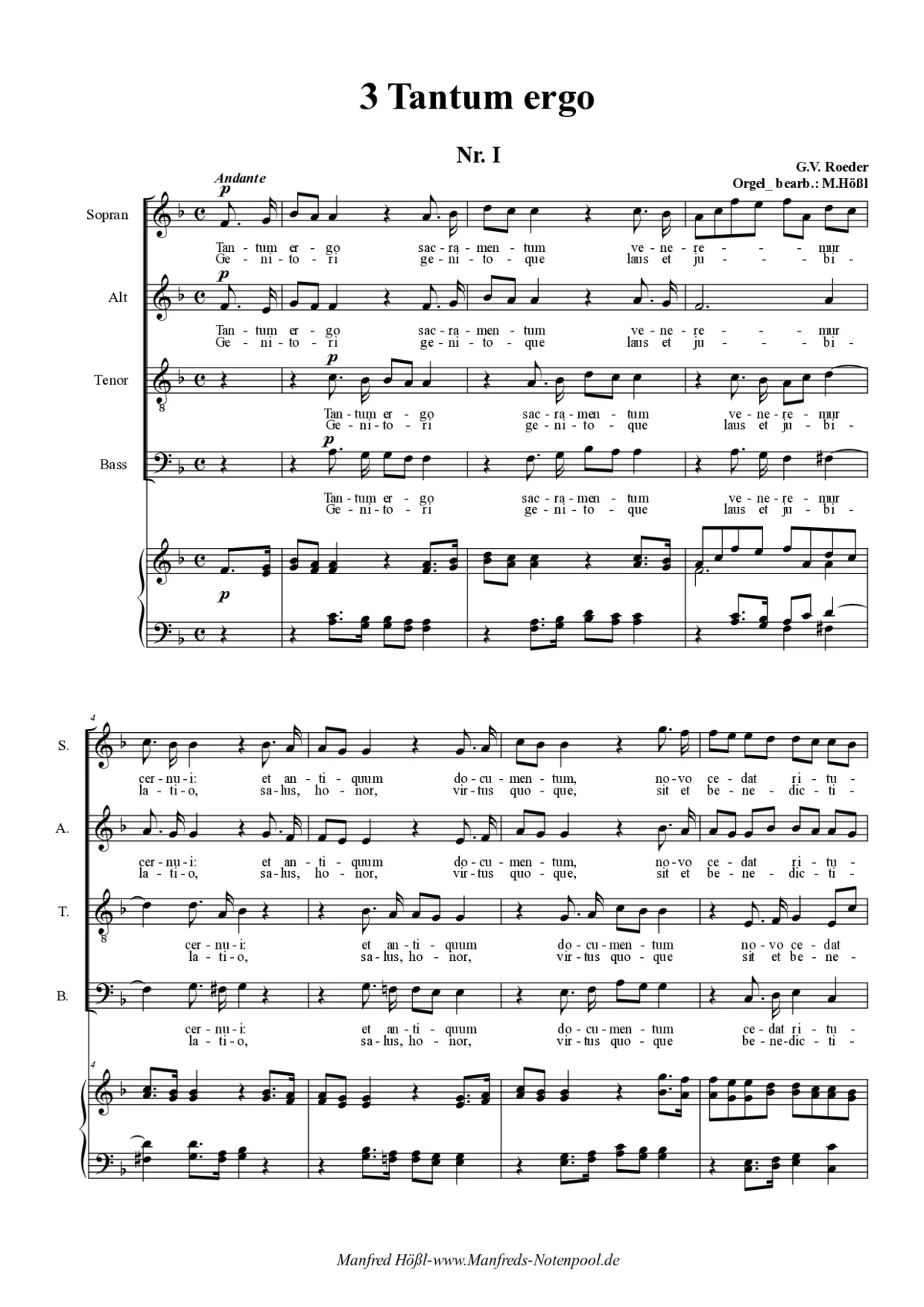 3 Tantum ergo - Page 1