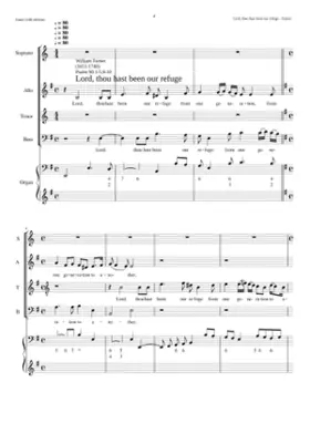 Lord thou hast been our refuge