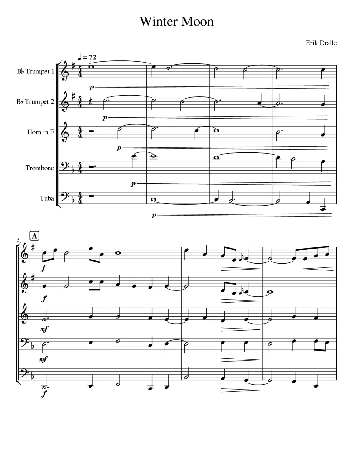 Winter Moon - Page 1