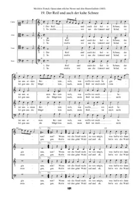 Der Reif und auch der kalte Schnee