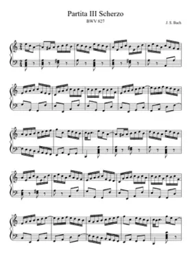 Partita in A minor BWV 827