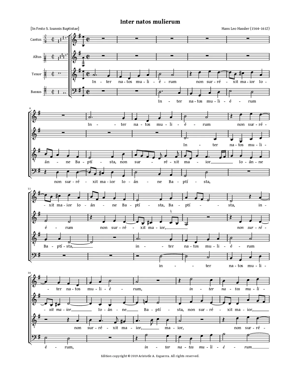 Inter natos mulierum - Page 1