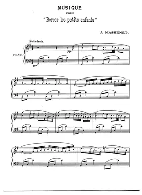 Musique pour bercer les petits enfants