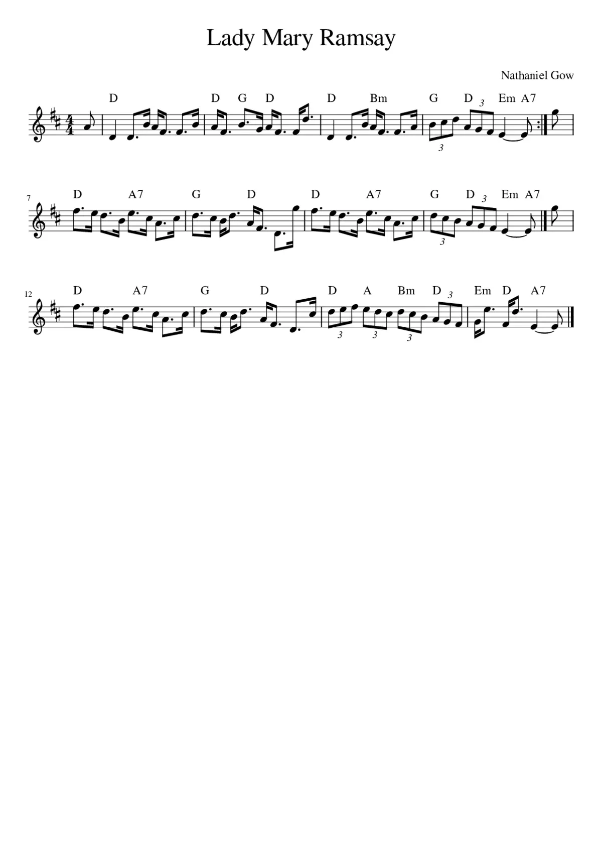 Lady Mary Ramsay - Page 1