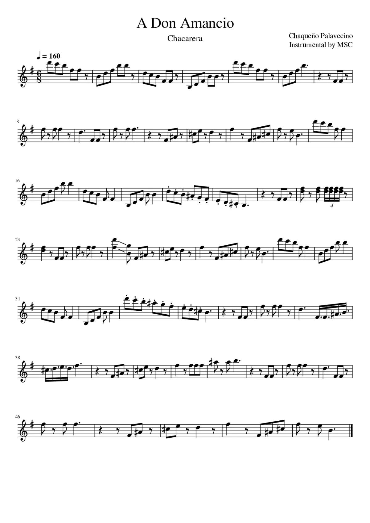 A Don Amancio - Page 1