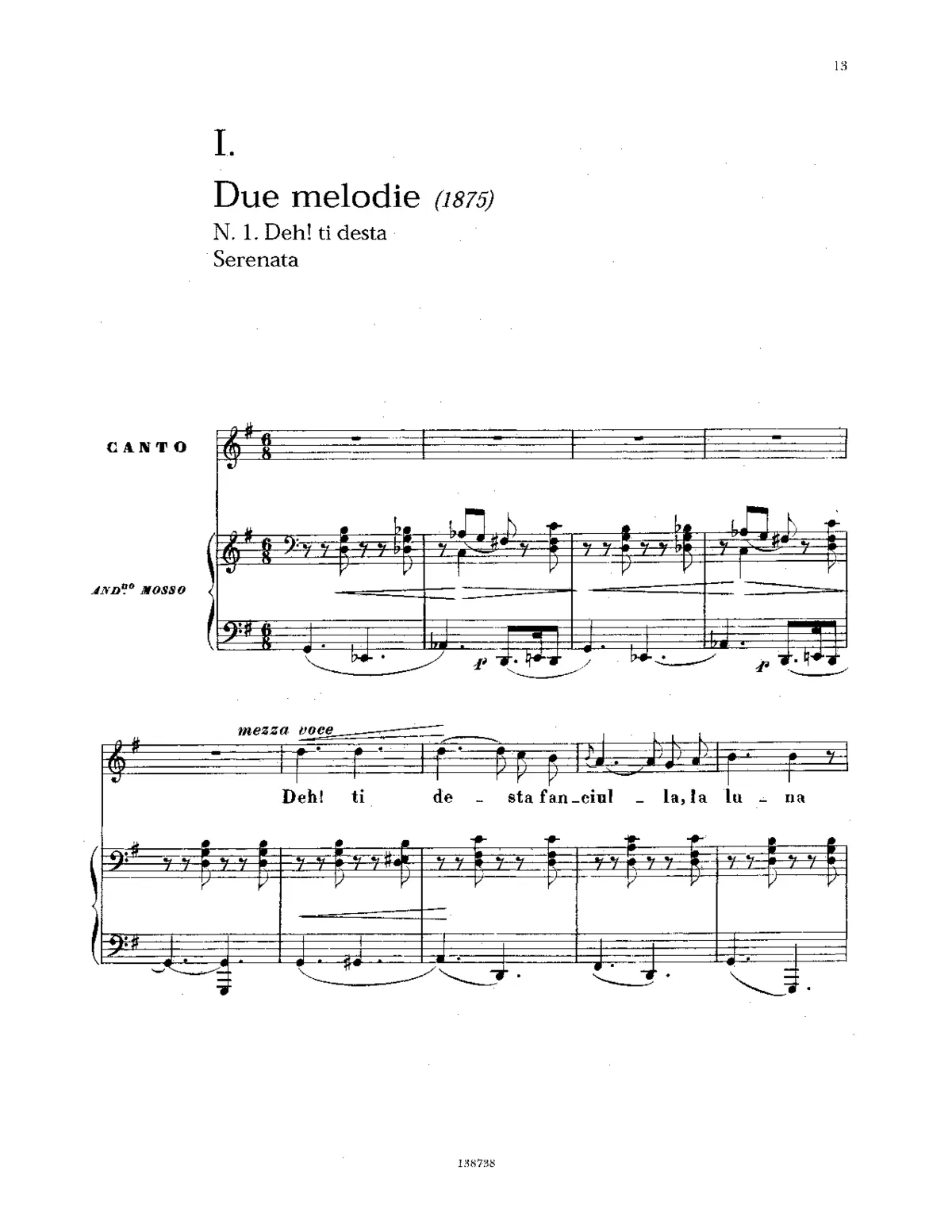 Due melodie - Page 1