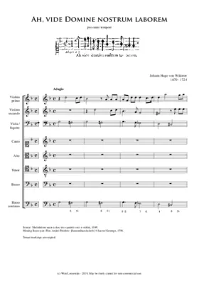 Ah vide Domine nostrum laborem