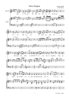 Salve Regina in E flat
