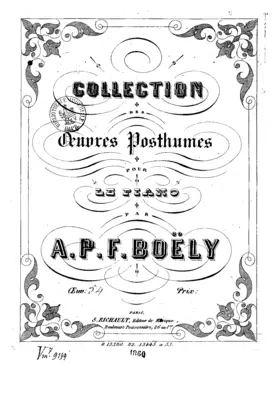 12 Pièces caractéristiques