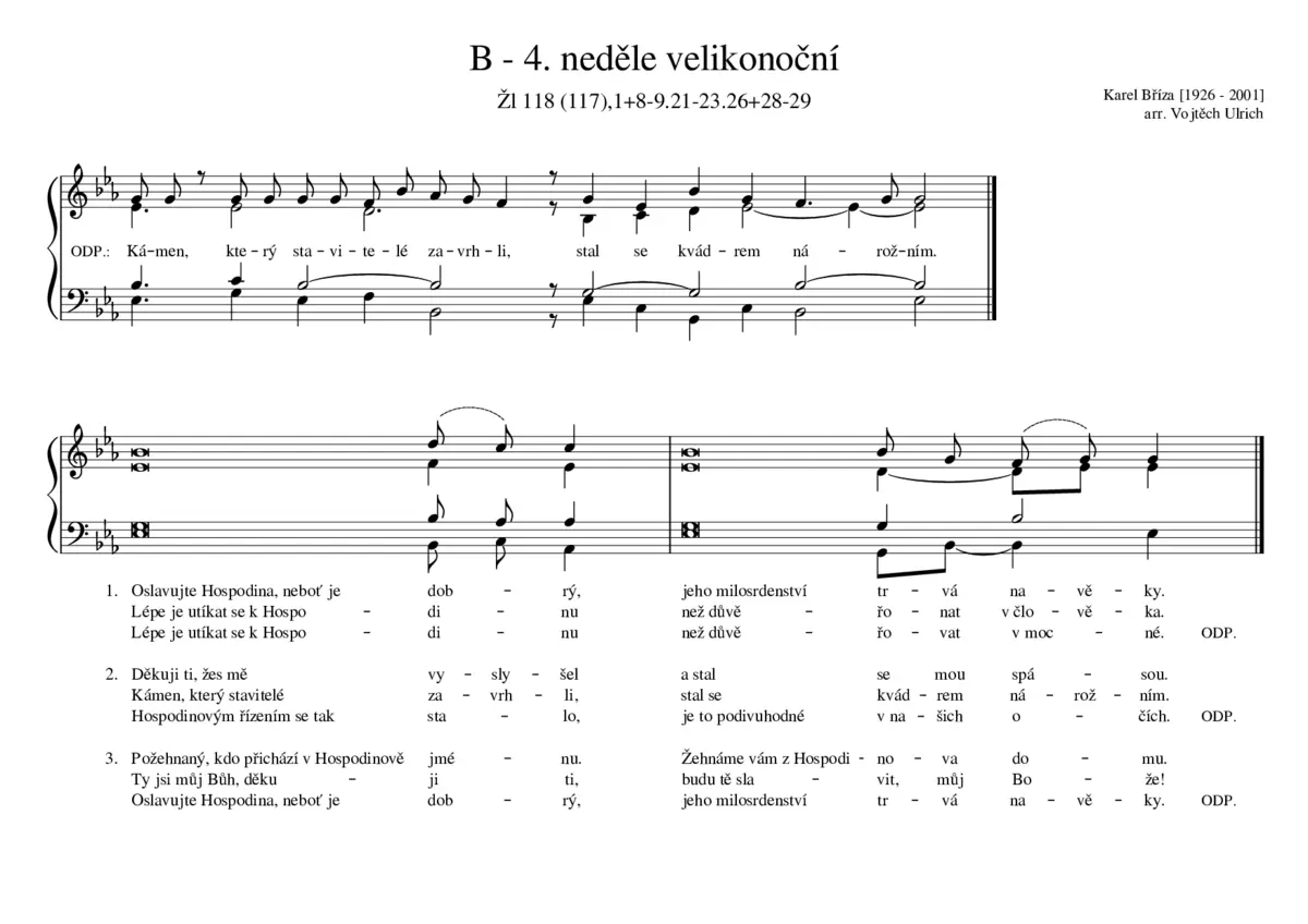 B - 4. neděle velikonoční - Page 1