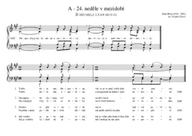 A - 24. neděle v mezidobí