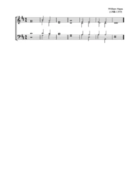 Single chant in D major