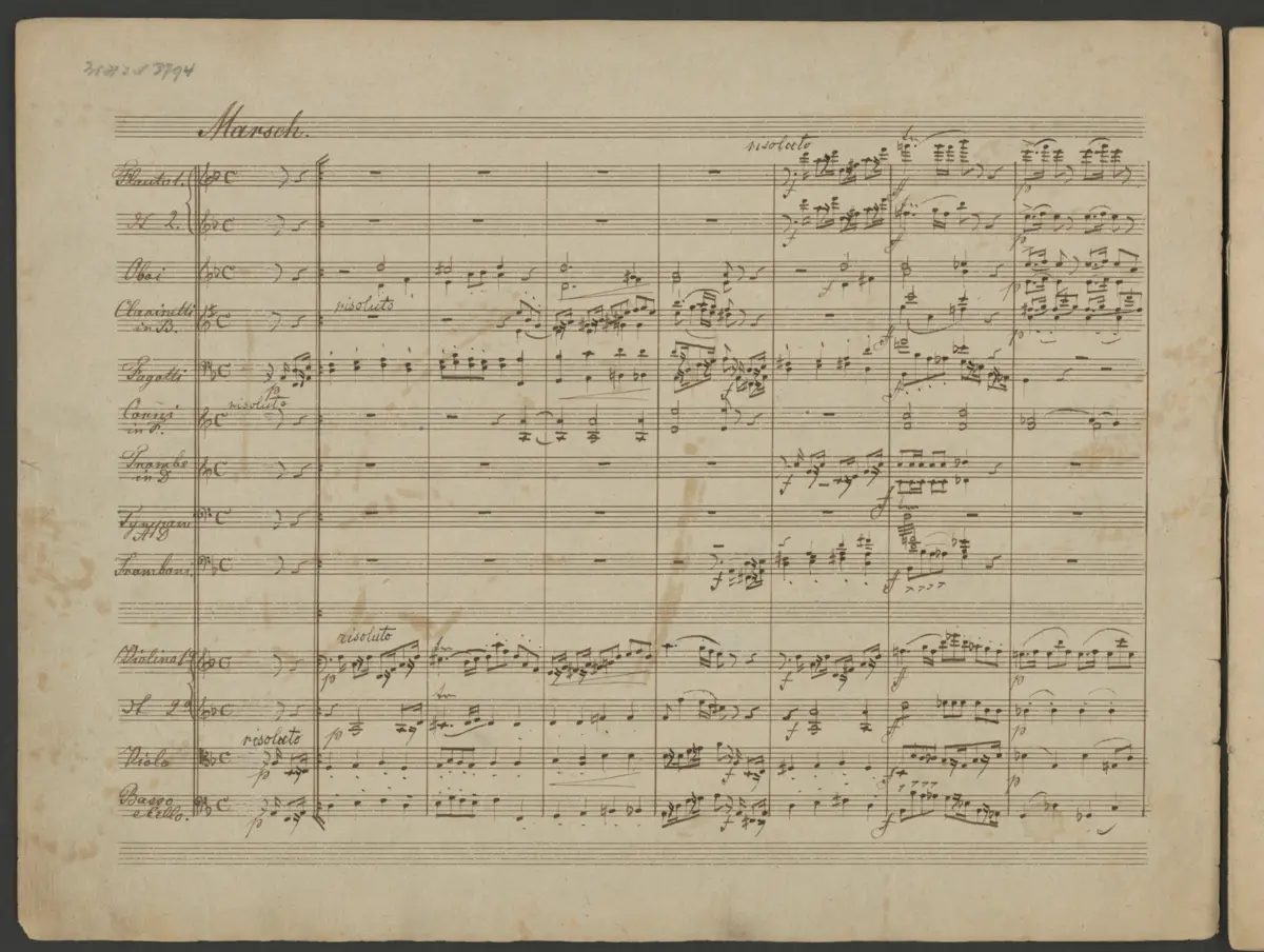 March in D minor - Page 1