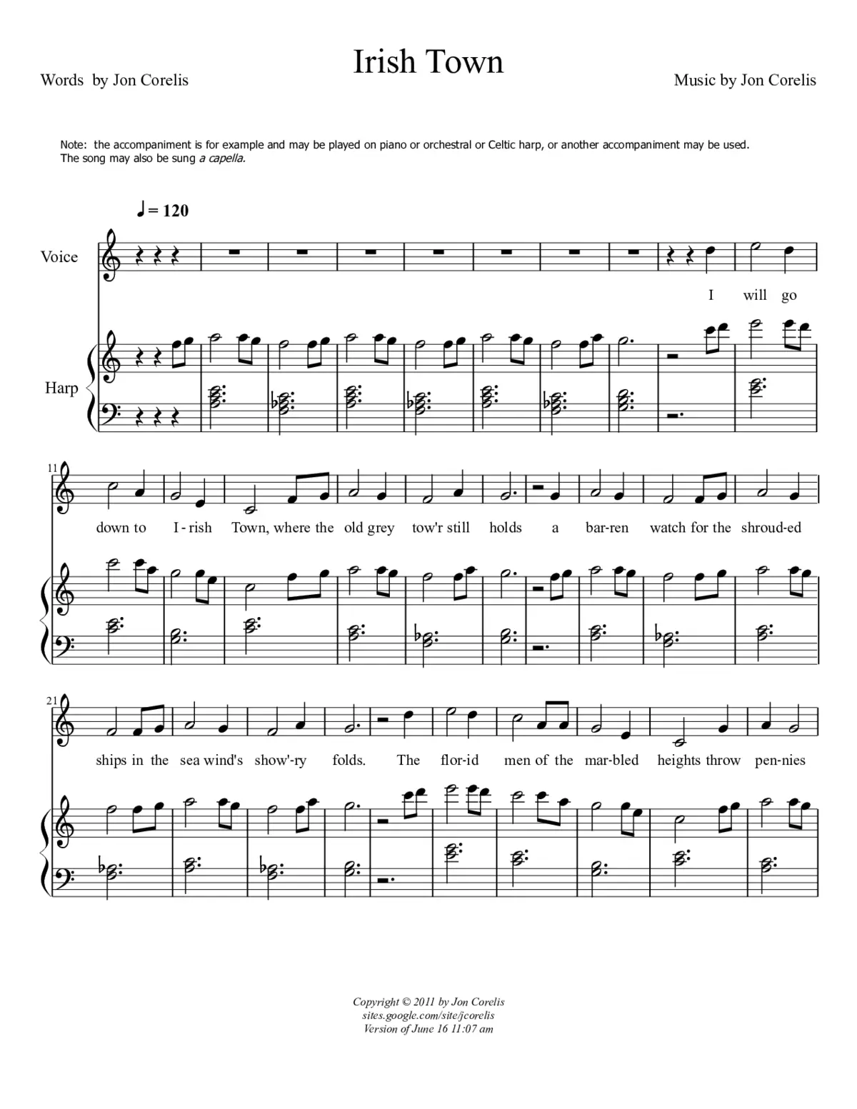 Irish Town - Page 1