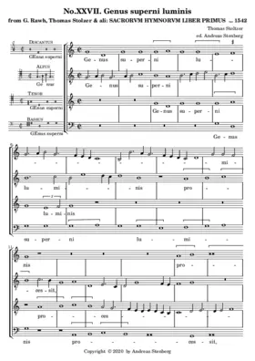 Genus superni luminis