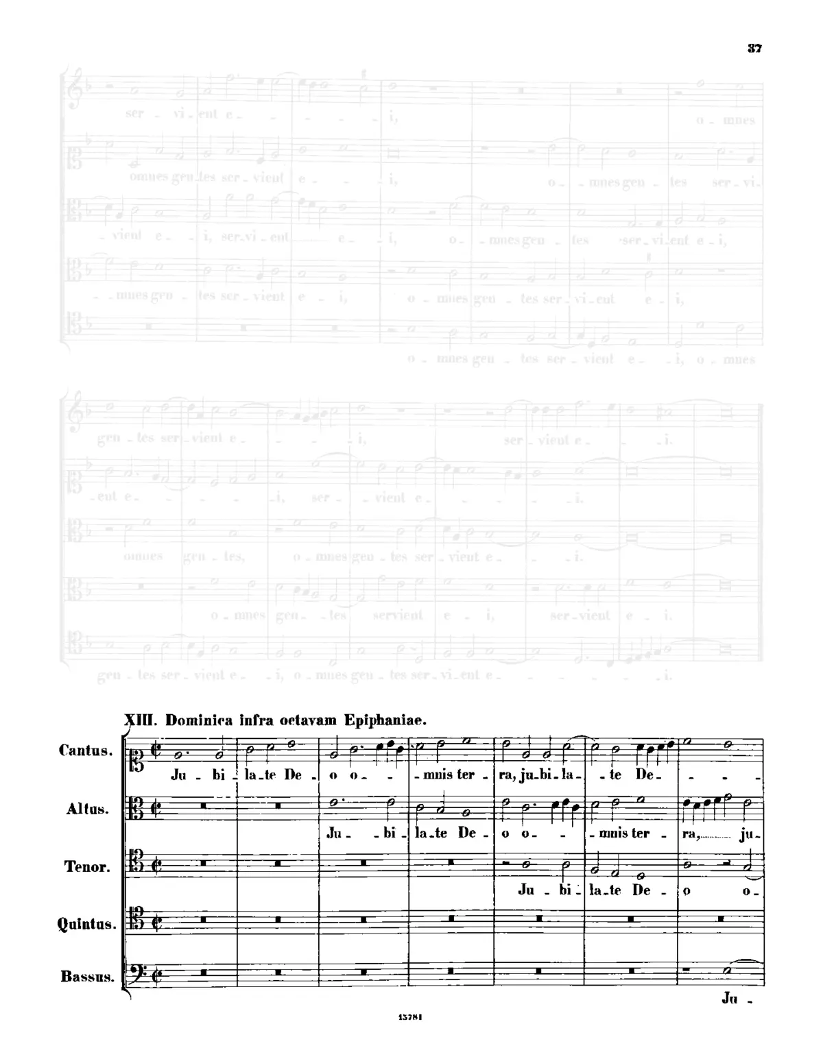 Iubilate Deo omnis terra - Page 1