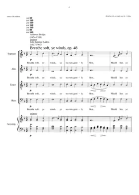 Breathe soft ye winds