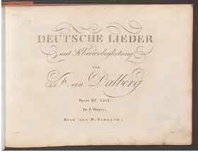 15 Deutsche Lieder, Op.25